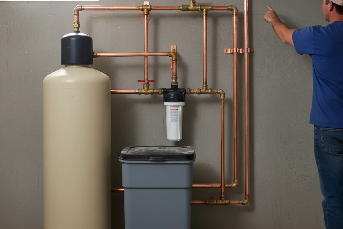 Whole-house water treatment system installed in Forreston